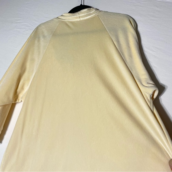 Vintage Conrad Elegant Cream Velvety Nightgown Housecoat Robe L - Picture 14 of 16